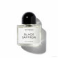 Byredo Black Saffron Eau de Parfum 50 ml, Flakon mit schwarzer Kappe und weißem Etikett