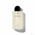 Byredo Blanche Body Wash 225 ml, Flasche mit cremefarbenem Duschgel und schwarzer Kappe