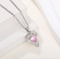 Kette mit Anhänger aus Edelstahl, Romantic Heart