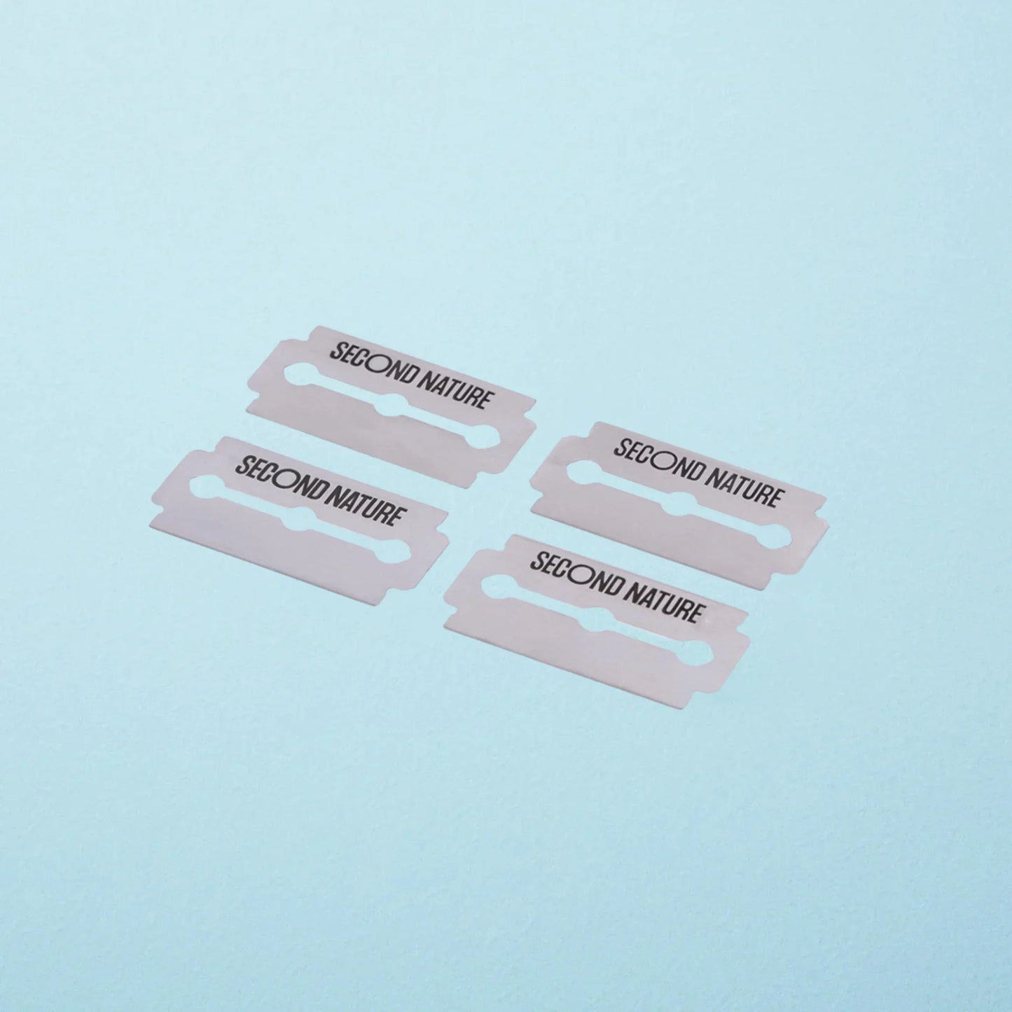 Ersatzklingen für Rasierhobel - 4er Set