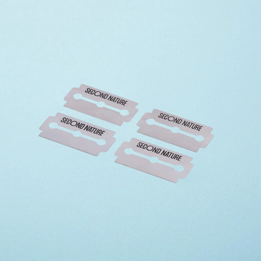 Ersatzklingen für Rasierhobel - 4er Set