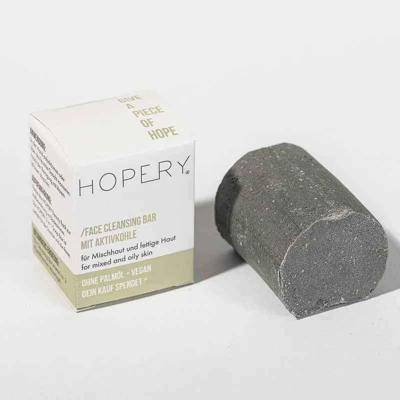 /Hopery - Face Cleansing Bar mit Aktivkohle