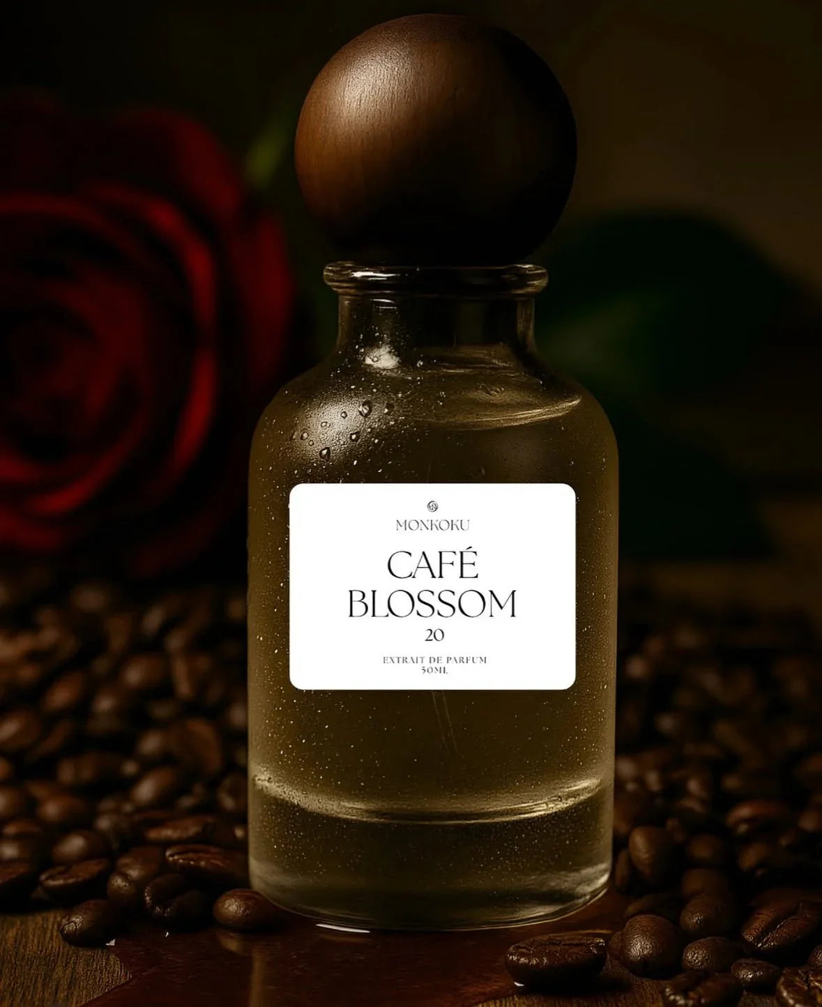 Café Blossom Extrait de Parfum || MonKoku - BLACK ELIXIR - Maison de Parfum