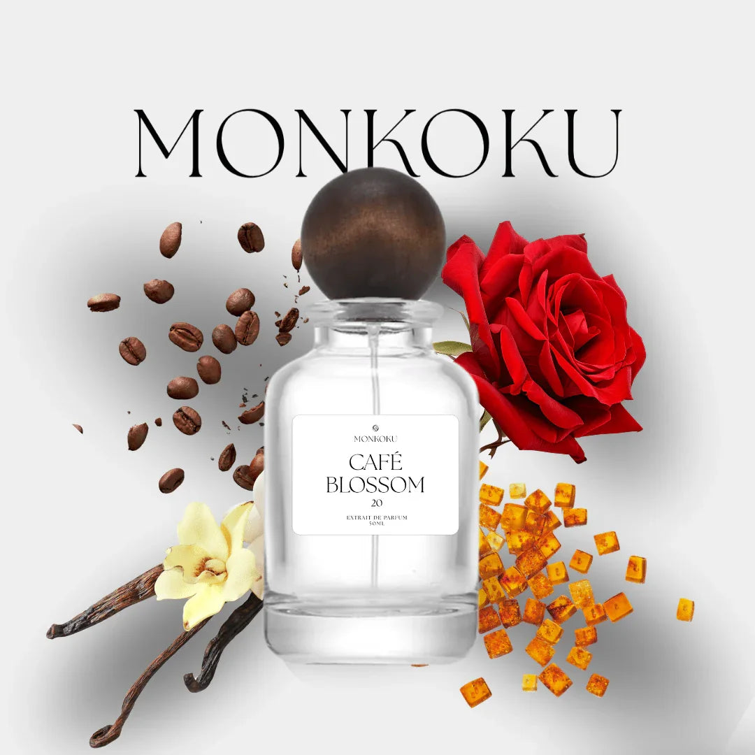 Café Blossom Extrait de Parfum || MonKoku - BLACK ELIXIR - Maison de Parfum