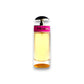 Prada Candy Eau de Parfum Flakon mit pinkem Aufsatz, Luxusparfum auf weißem Hintergrund