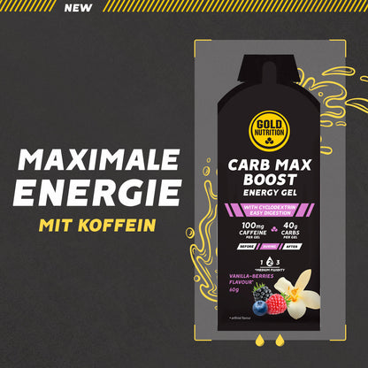 Carb Max Boost Energy Gel