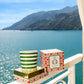 CASA AMALFI APERITIVO IN AMALFI HAND PAINTED CANDLE - Spritz Di Frutta CASA AMALFI