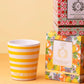 CASA AMALFI BUONGIORNO POSITANO HAND PAINTED CANDLE - Lemon Basil & Mandarin - BLACK ELIXIR - Maison de Parfum