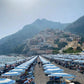 CASA AMALFI BUONGIORNO POSITANO HAND PAINTED CANDLE - Lemon Basil & Mandarin - BLACK ELIXIR - Maison de Parfum