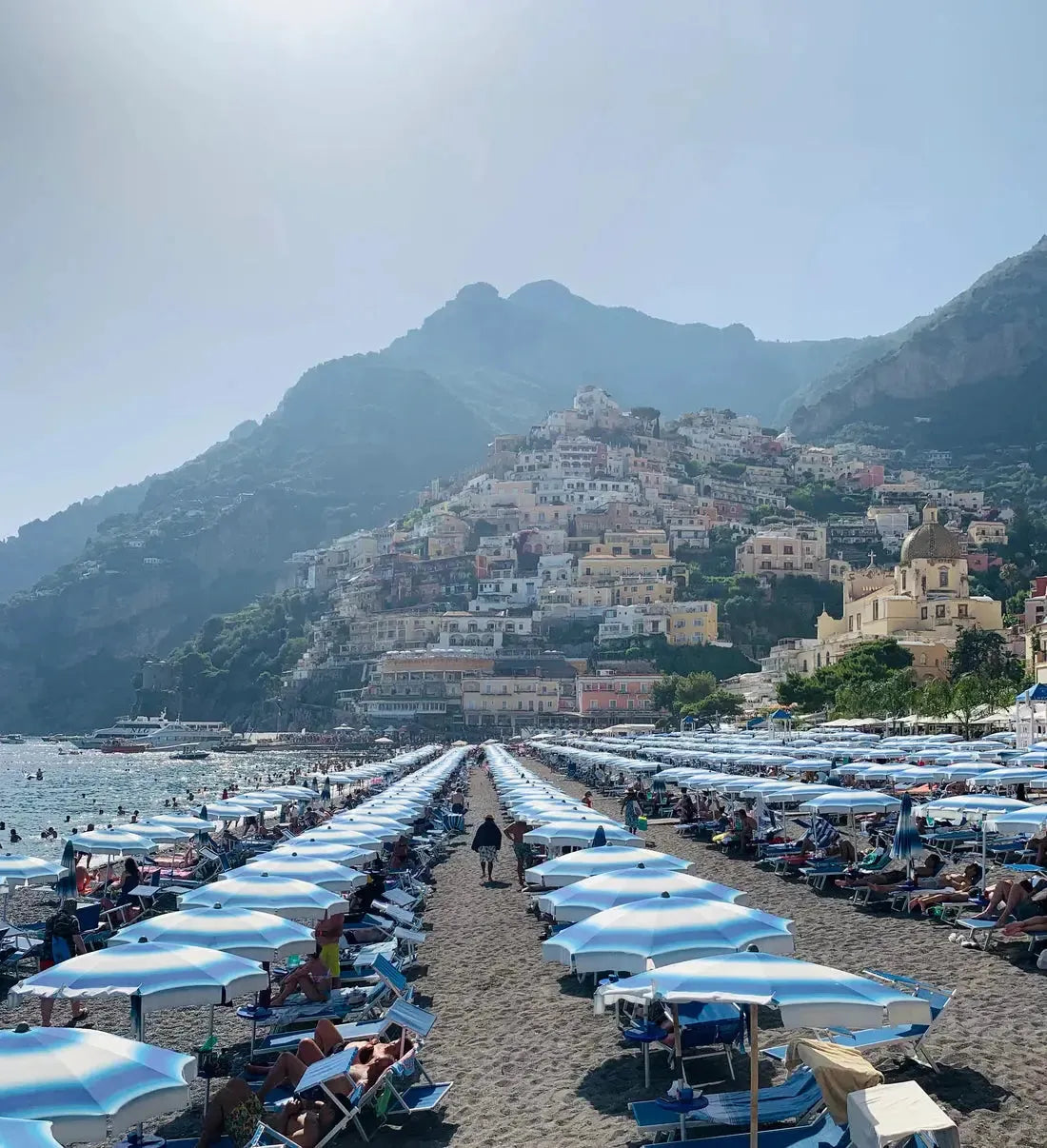 CASA AMALFI BUONGIORNO POSITANO HAND PAINTED CANDLE - Lemon Basil & Mandarin - BLACK ELIXIR - Maison de Parfum