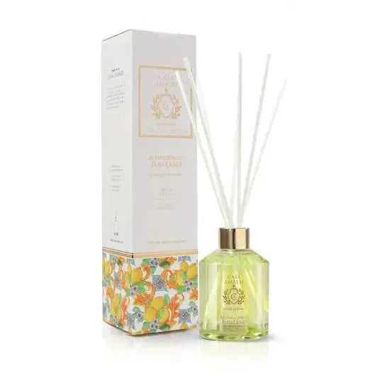 CASA AMALFI BUONGIORNO POSITANO HOME DIFFUSER - Lemon Basil &amp; Mandarin CASA AMALFI