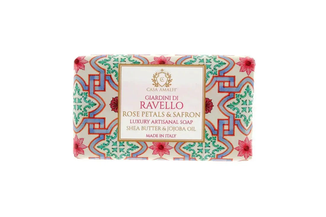 CASA AMALFI GIARDINI DI RAVELLO BODY SOAP - Rose Petals & Saffron