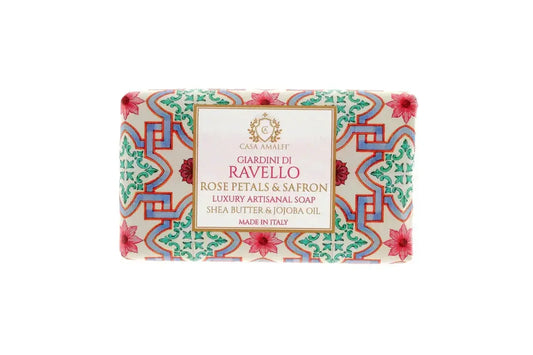 CASA AMALFI GIARDINI DI RAVELLO BODY SOAP - Rose Petals & Saffron