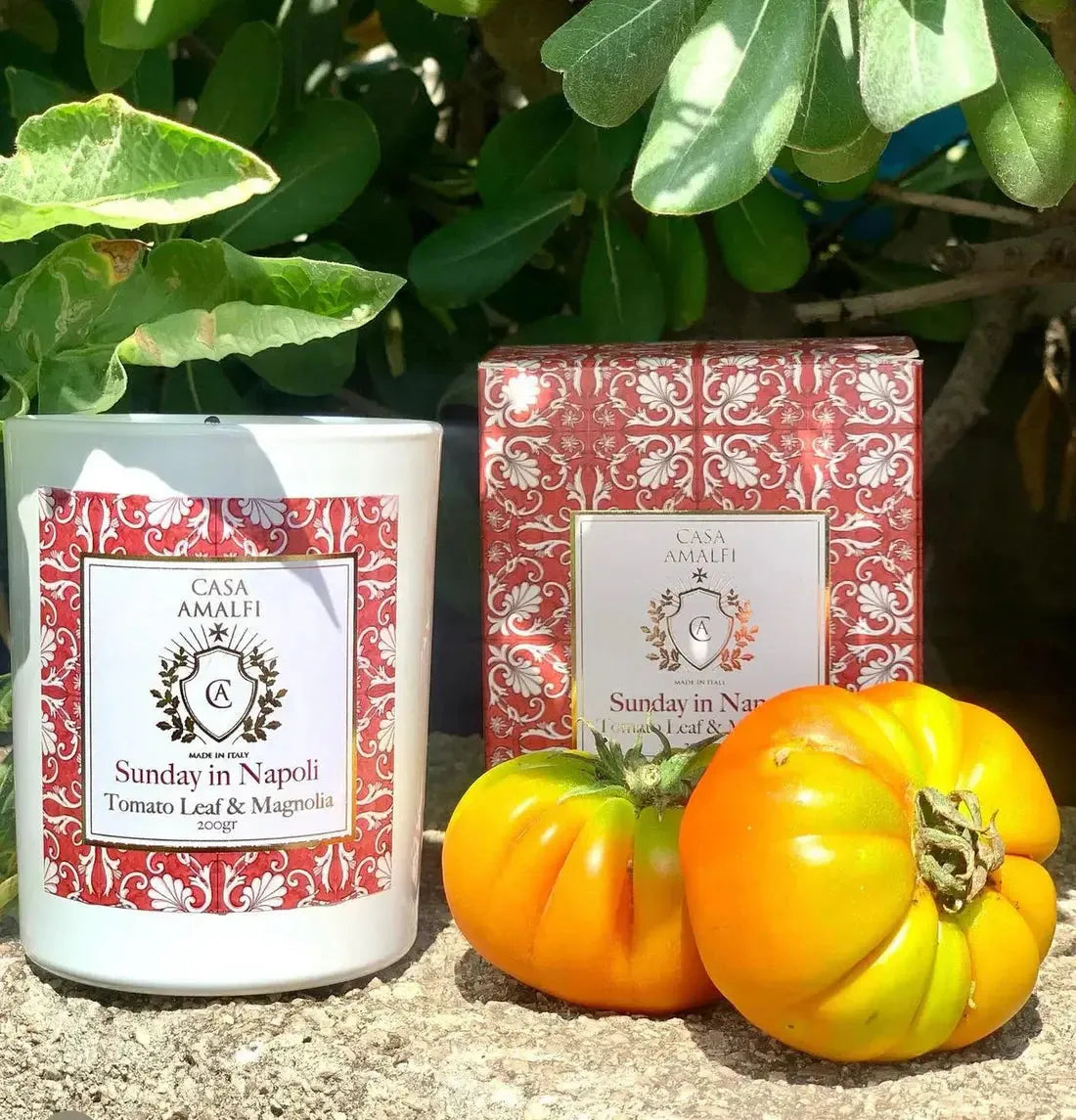 CASA AMALFI LIMITED EDITION CANDLE DUO - BLACK ELIXIR - Maison de Parfum