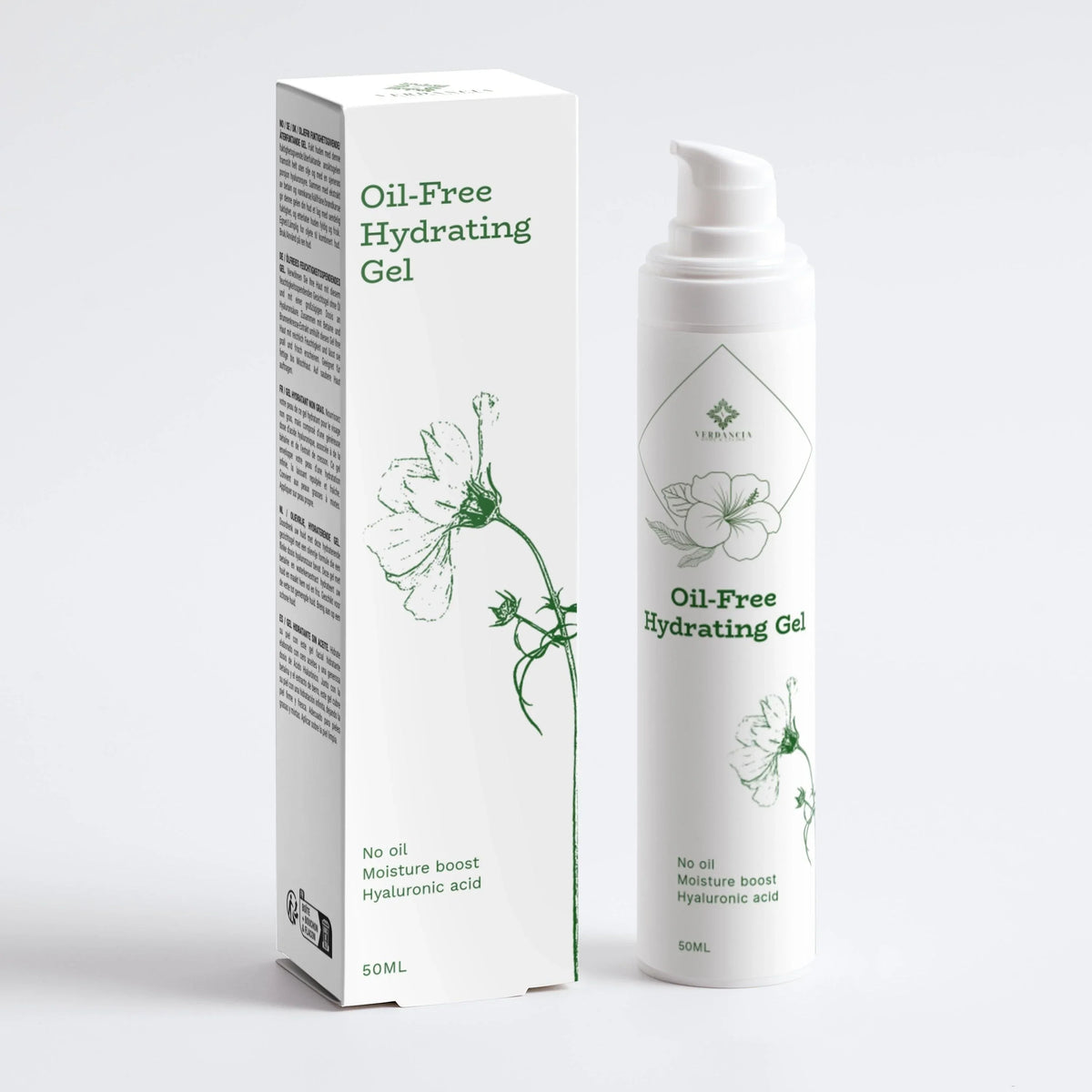 Oil-Free Hydrating Gel – Feuchtigkeitspflege | Aloe, Zink & Hyaluronsäure
