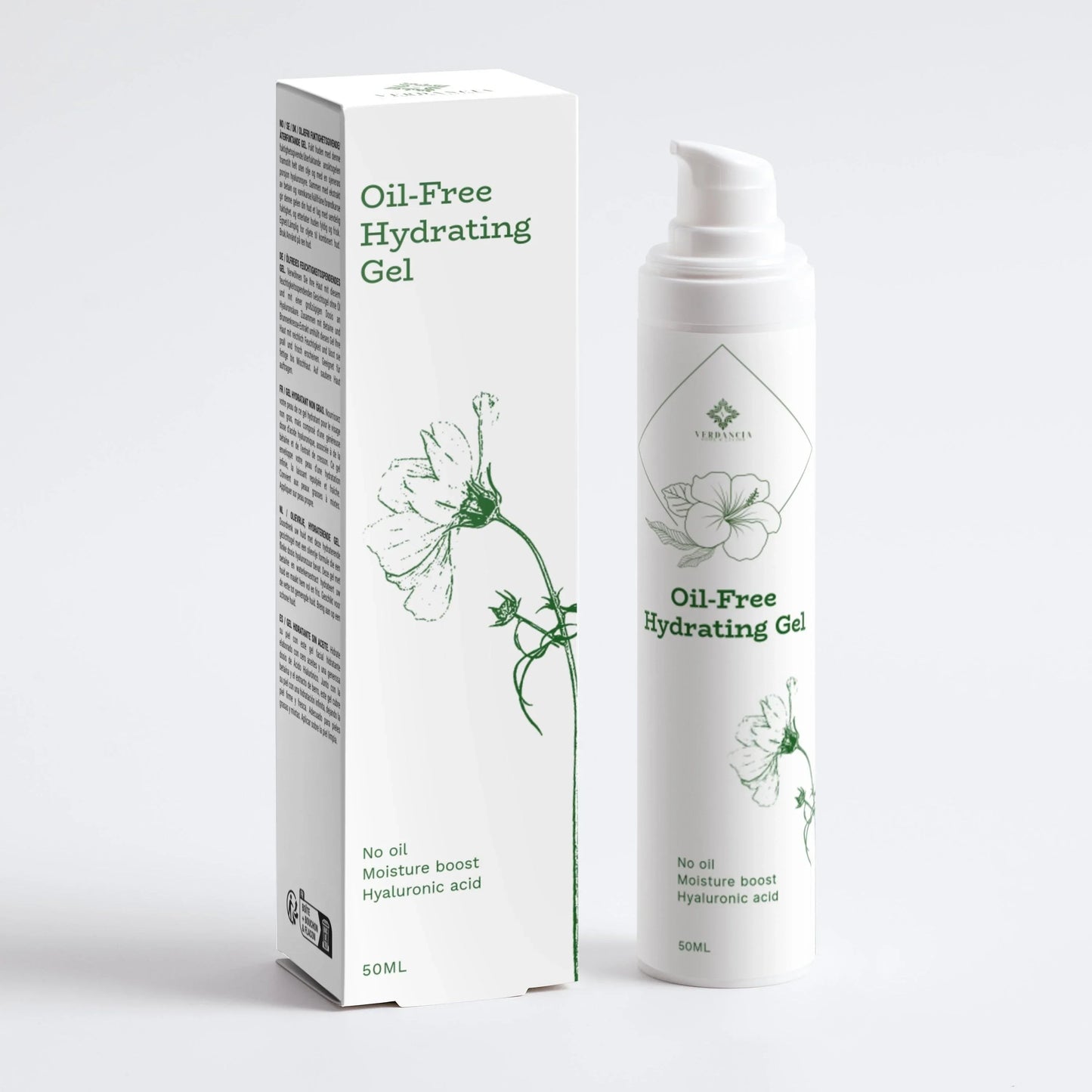 Oil-Free Hydrating Gel – Feuchtigkeitspflege | Aloe, Zink & Hyaluronsäure