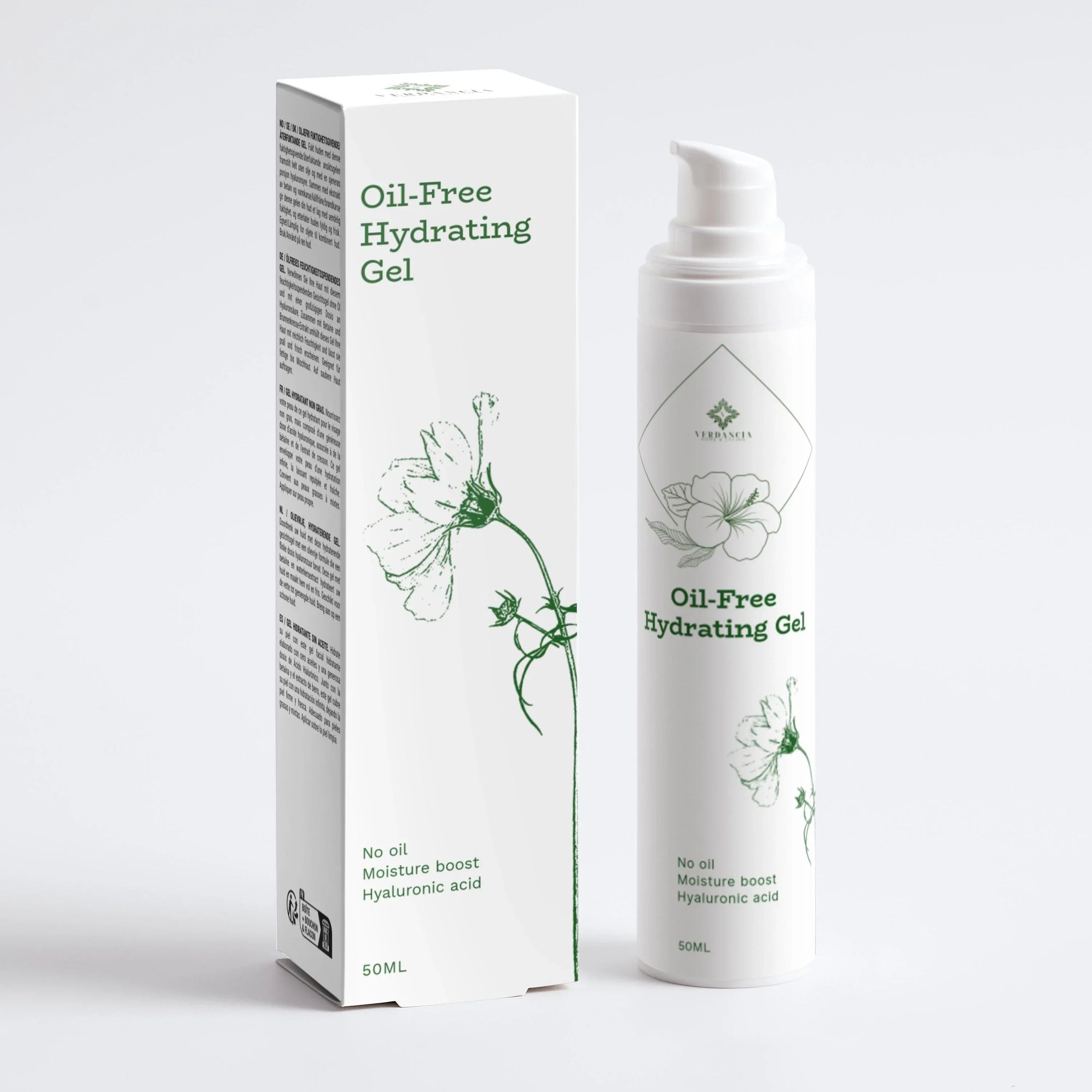 Oil-Free Hydrating Gel – Feuchtigkeitspflege | Aloe, Zink & Hyaluronsäure