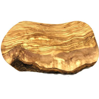 Schneidebrett Rustikal 25–29 cm – Handgefertigt aus Olivenholz