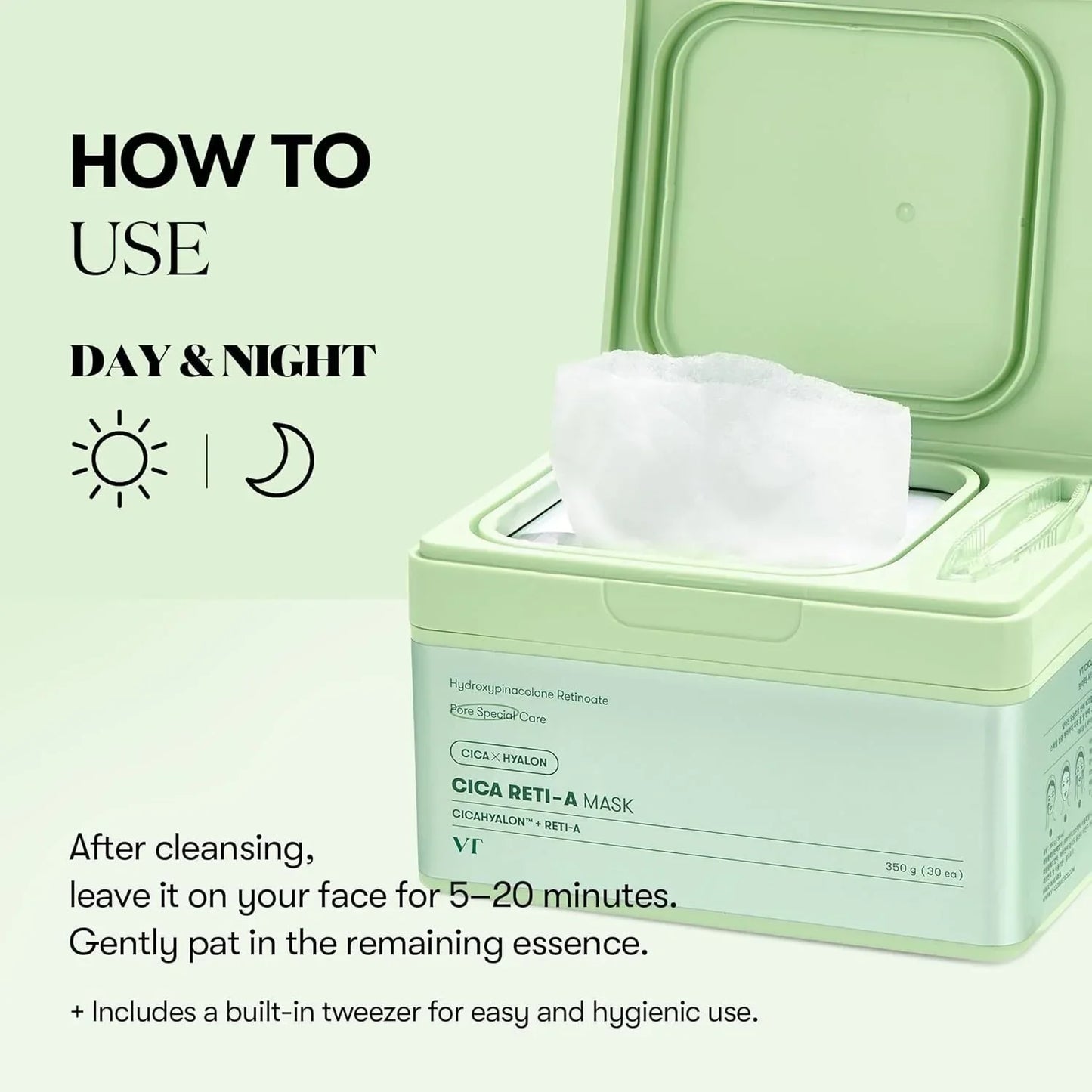 VT Cosmetics CICA Reti-A Mask 7 Days