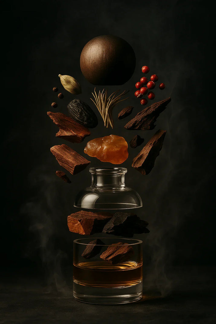 Cedar & Smoke Extrait de Parfum || MonKoku - BLACK ELIXIR - Maison de Parfum