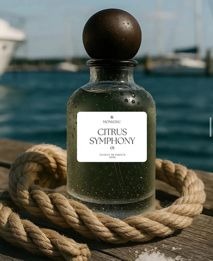 Citrus Symphony Extrait de Parfum || MonKoku - BLACK ELIXIR - Maison de Parfum