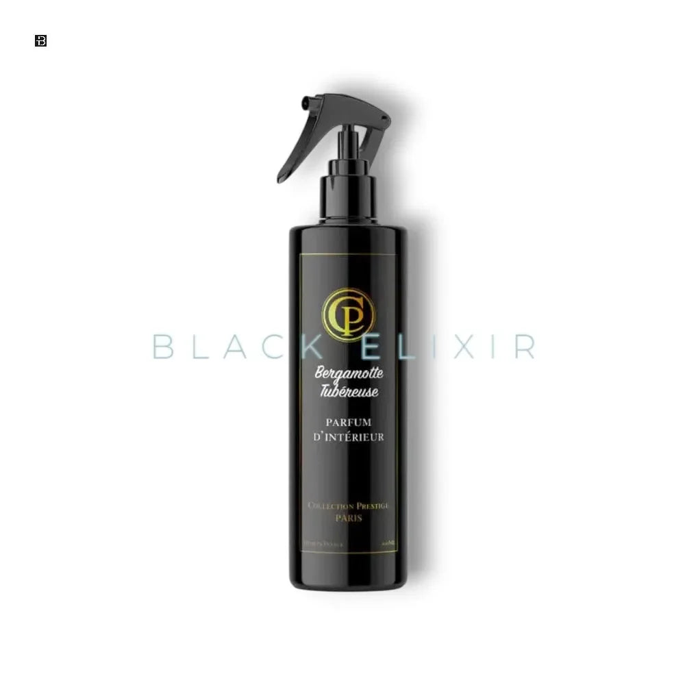 Collection Prestige Bergamote Tubereuse Home Spray - BLACK ELIXIR - Maison de Parfum