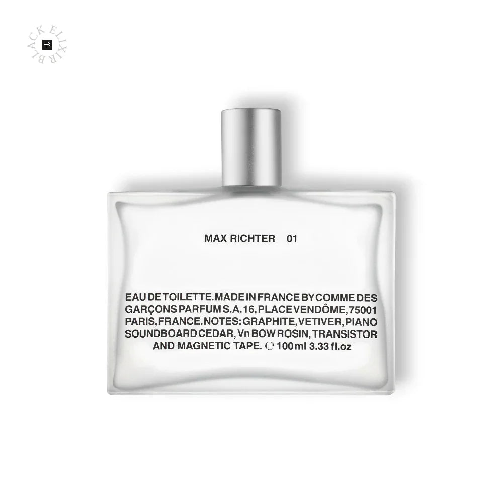 Comme des Garçons Max Richter 01 Eau de Toilette - BLACK ELIXIR - Maison de Parfum