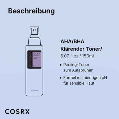 COSRX AHA/BHA Clarifying Treatment Toner 150 ml
