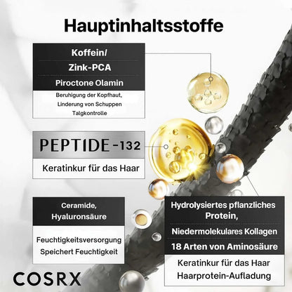 Cosrx Peptide-132 Ultra Perfect Hair Bonding Shampoo 200ml