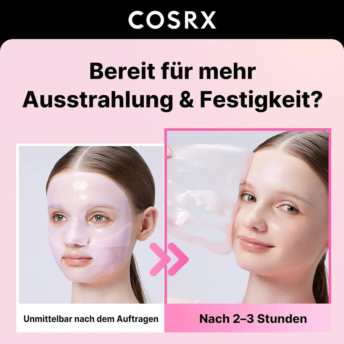 COSRX the Peptide Collagen Lifting Glow Hydrogel Mask 3 St.