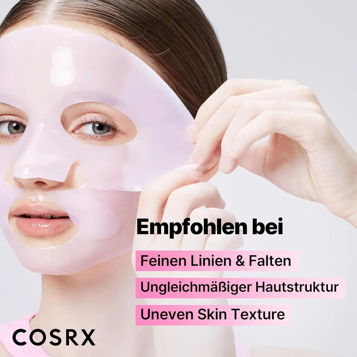 COSRX the Peptide Collagen Lifting Glow Hydrogel Mask 3 St.