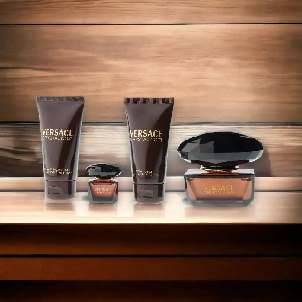 Versace Crystal Noir Duftset Eau de Toilette - BLACK ELIXIR - Maison de Parfum