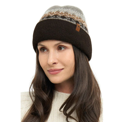 Apu Kuntur - Alpaka Mütze NATURA – Wendemütze aus 100% - ungefärbt