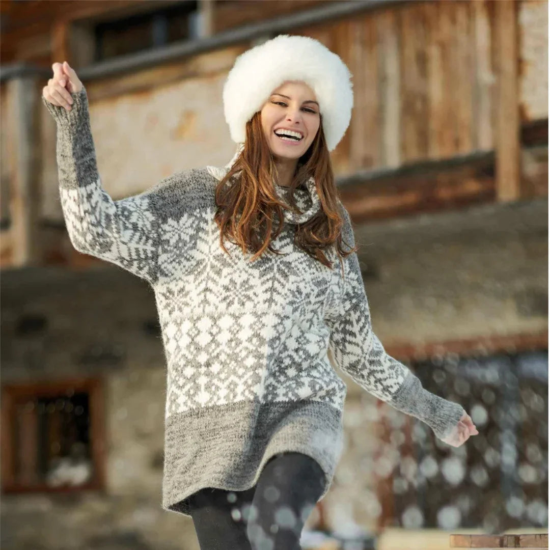 Apu Kuntur - Alpaka Fellmütze - 100% Alpaka-Fell