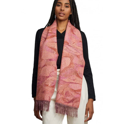 Kuna - Alpaka Webschal Willing – 100 % Baby‑Alpaka - einmaliges Muster