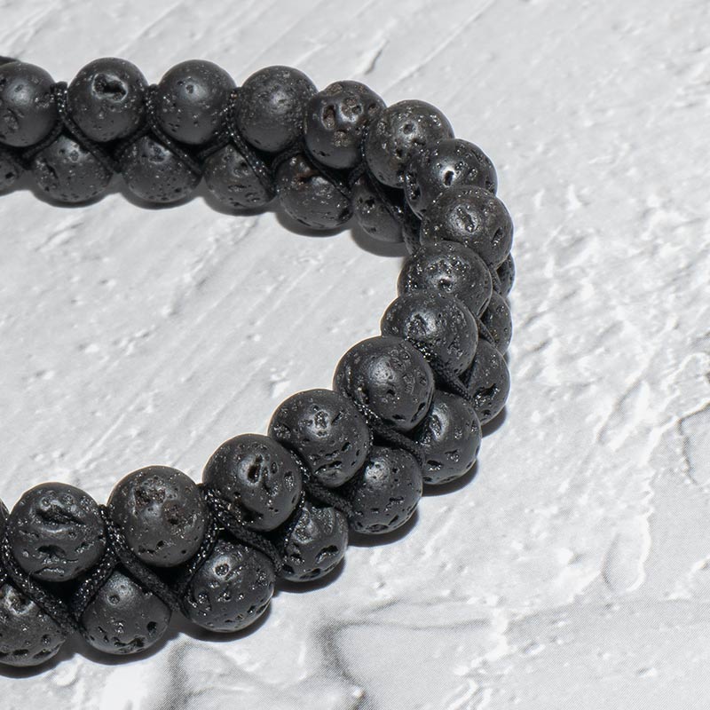 ARMBAND LAVASTEIN ZWEIREIHIG 6MM