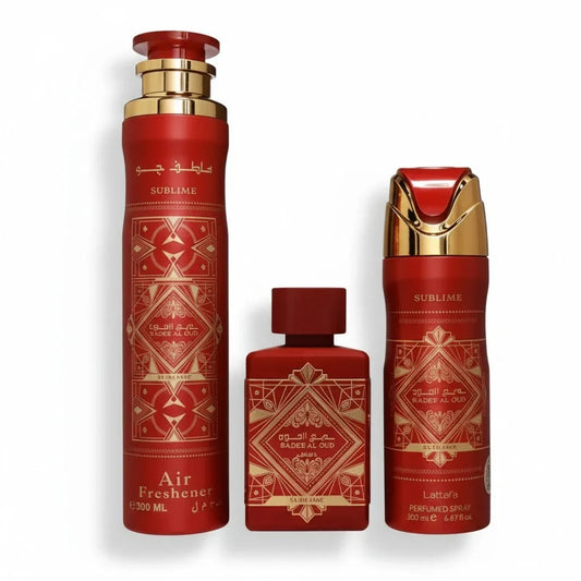 Lattafa Badee al Oud Sublime Eau de Parfum Set – Ansicht 2