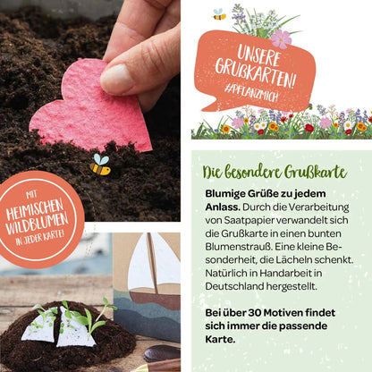 Trauerkarte "Du bist nicht mehr da"