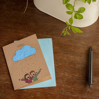 Grußkarte "Hurra! Konfetti"