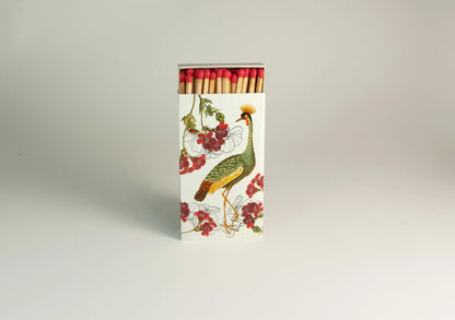 Vintage Streichhölzer – Lange Streichhölzer mit künstlerischem Motiv „Heron“