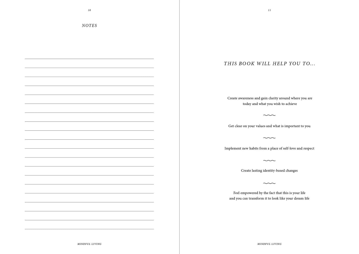 Mindful Living - Tagebuch für ein besseres Mindset
