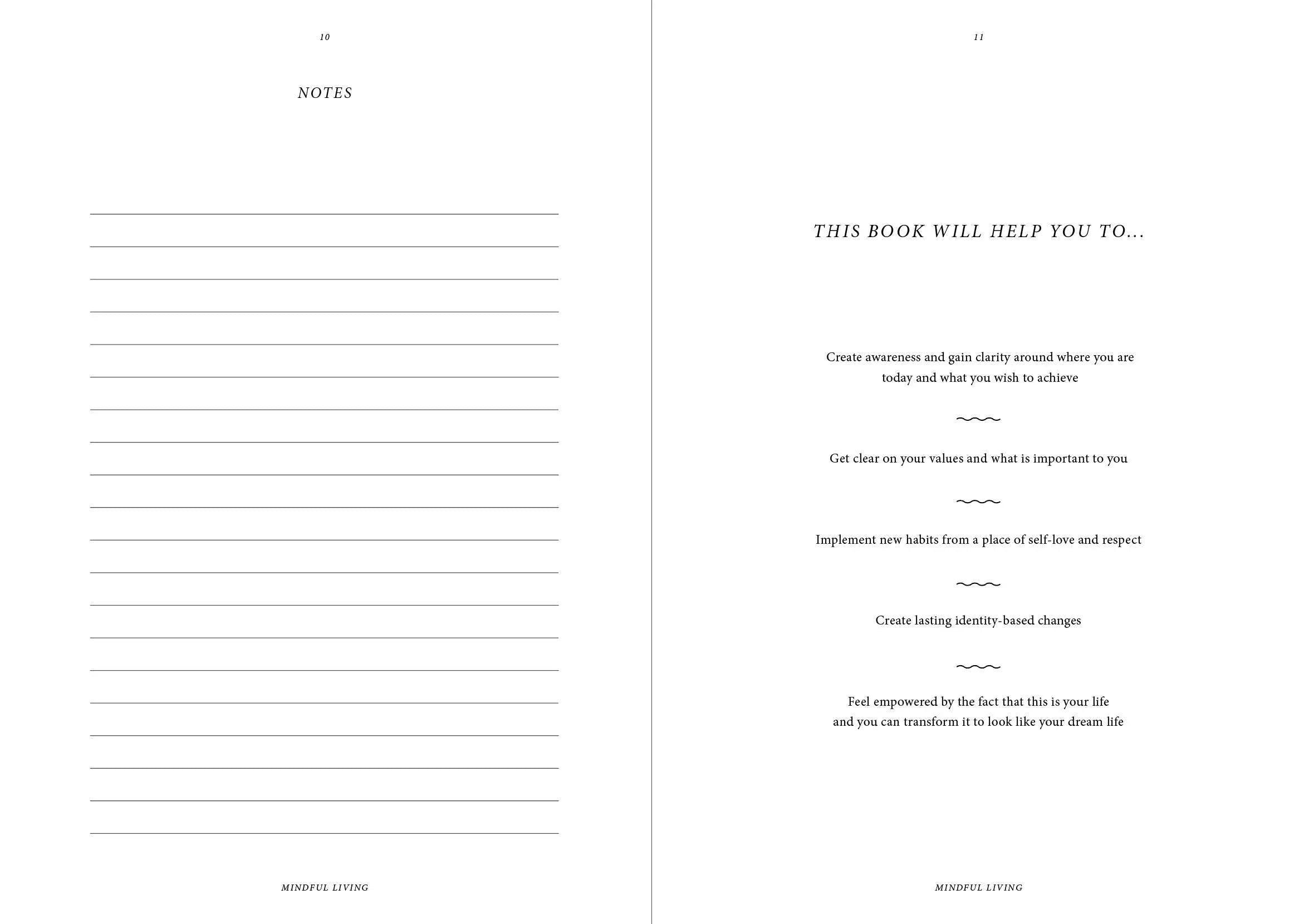 Mindful Living - Tagebuch für ein besseres Mindset