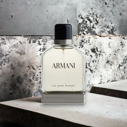 Armani Eau Pour Homme Eau de Toilitte - BLACK ELIXIR - Maison de Parfum