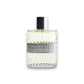 Luxuriöser Eau de Toilette Flakon mit silbernem Akzent und Schriftzug Eau Sauvage Christian Dior
