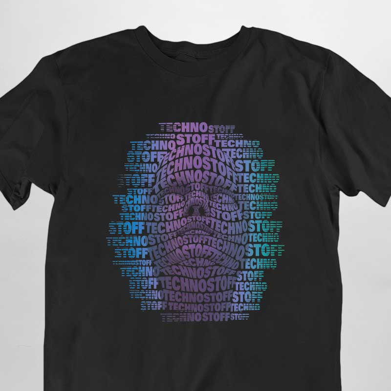 Faceless T-Shirt (schwarz oder weiß, unisex)