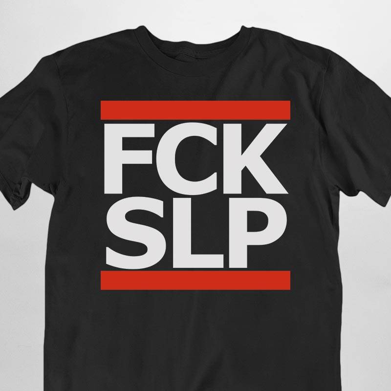 FCK SLP / F*ck Sleep T-Shirt (schwarz oder weiß / unisex)