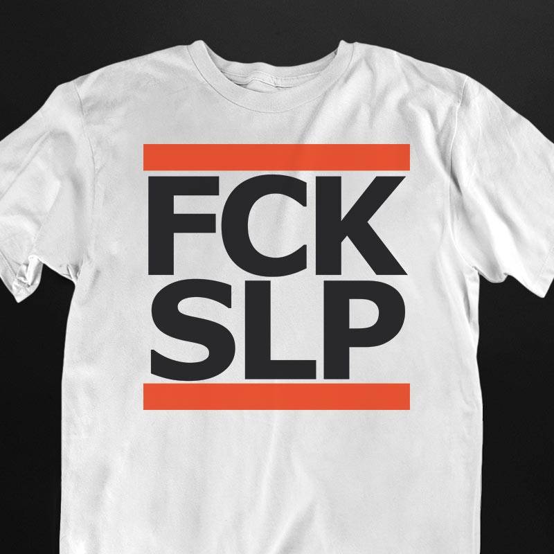FCK SLP / F*ck Sleep T-Shirt (schwarz oder weiß / unisex)