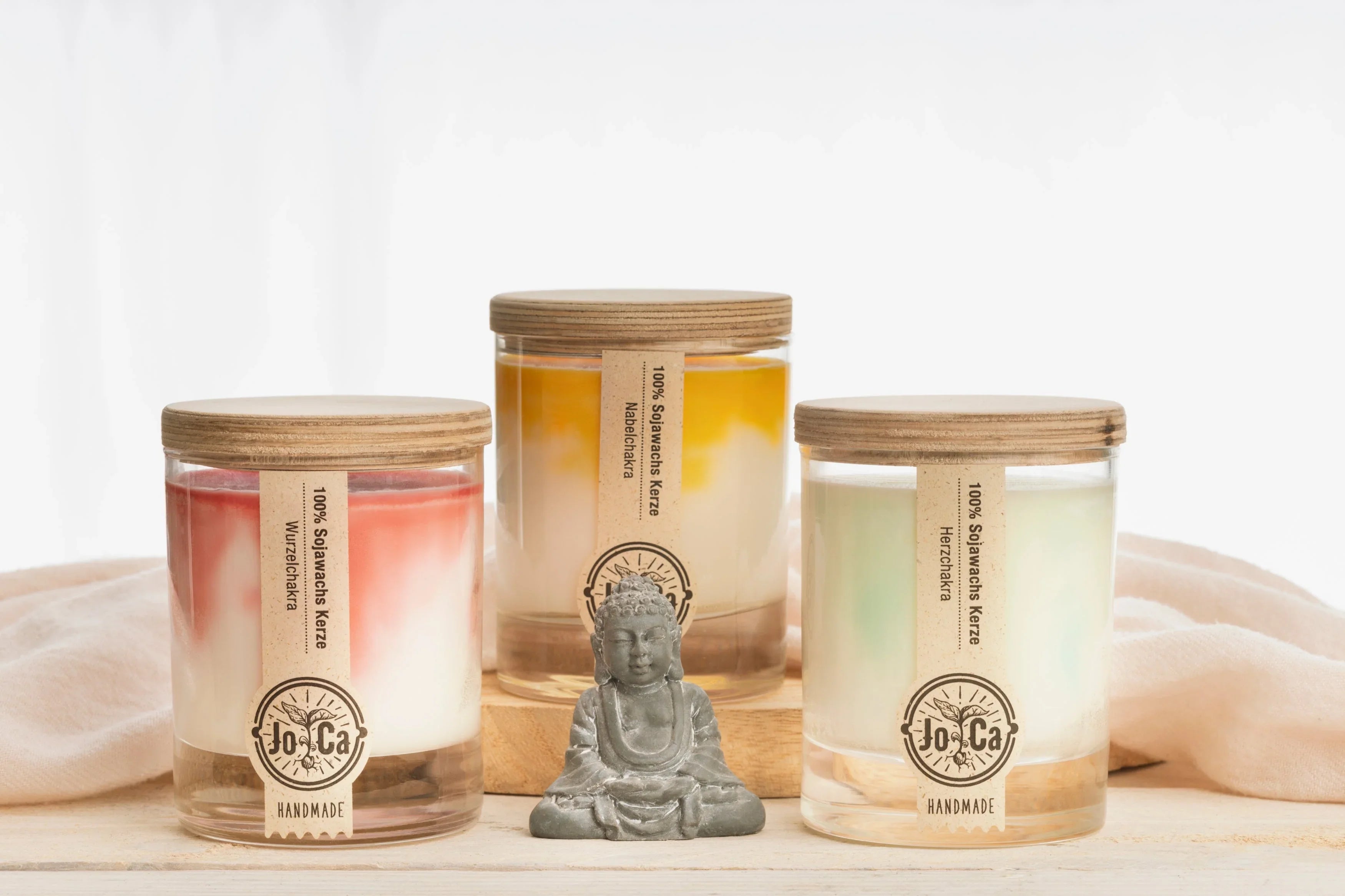 JoCa - Chakra Kerze - Manipura – Nabelchakra