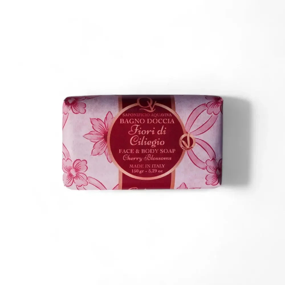 Fiori di Ciliegio Face &amp; Body Soap Saponifico Aquaviva