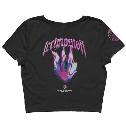 Firehand Crop Top (schwarz)